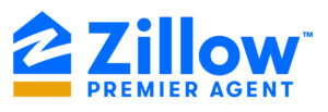 Zillow premier agent logo.