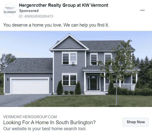 facebook Home Buyer Lead Ad