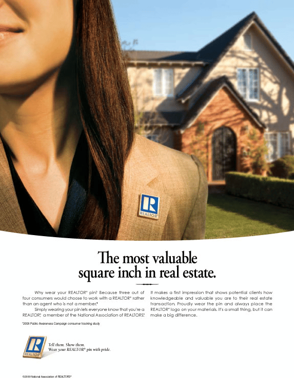 Print Real Estate Ad National Association of Realtors