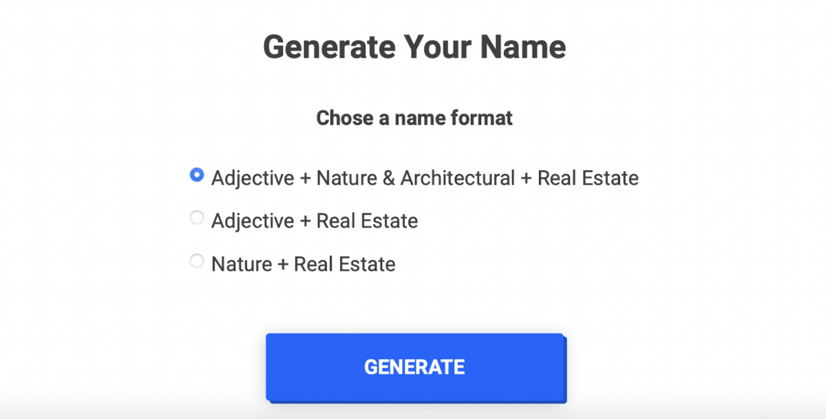 name generator