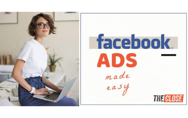 Realtor confidently posts her first real estate Facebook ad