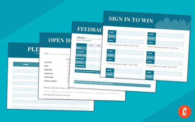 9 Free Open House Sign-in Sheets To Try This Weekend