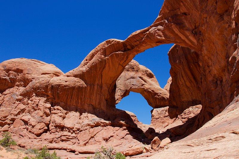 A picture of Arches National Park, North Window, Utah