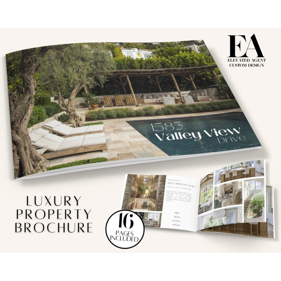 Luxury property brochure booklet