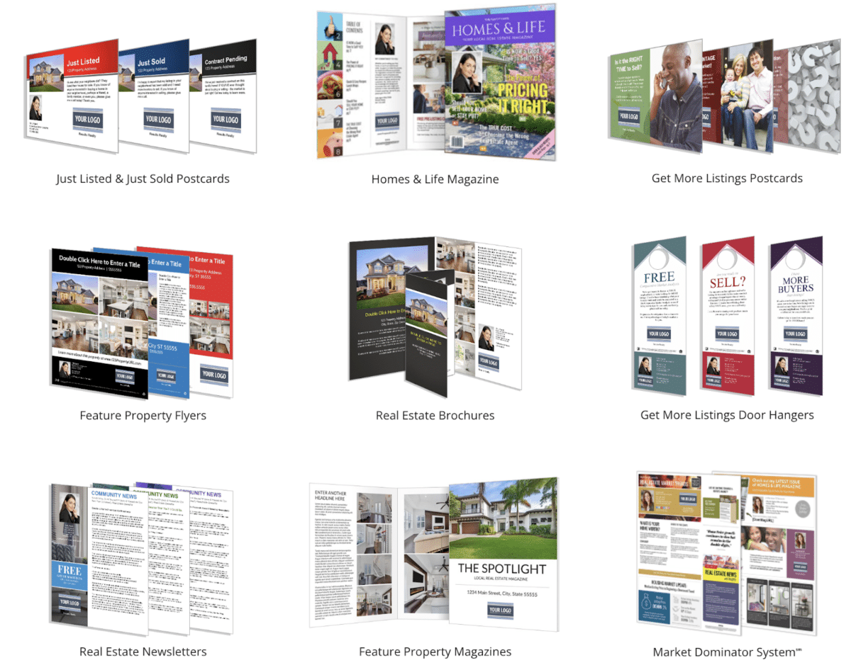 ProspectsPLUS! real estate marketing materials and campaigns