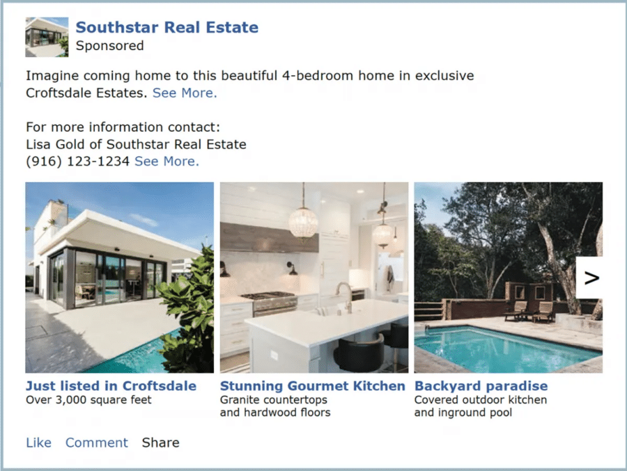 Real Estate Facebook Ads: 8 Best Practices & Examples for Agents