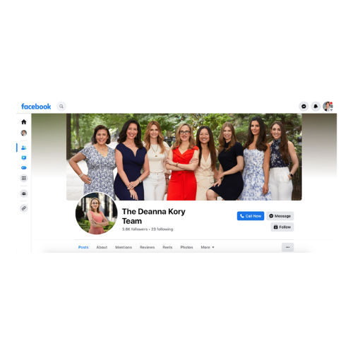 The Deanna Kory Team Facebook page