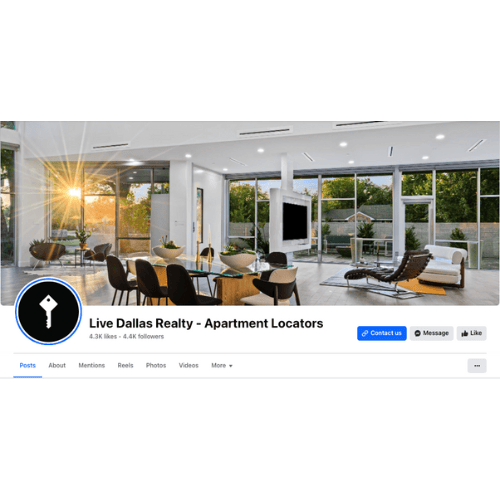 Live Dallas Realty Facebook page