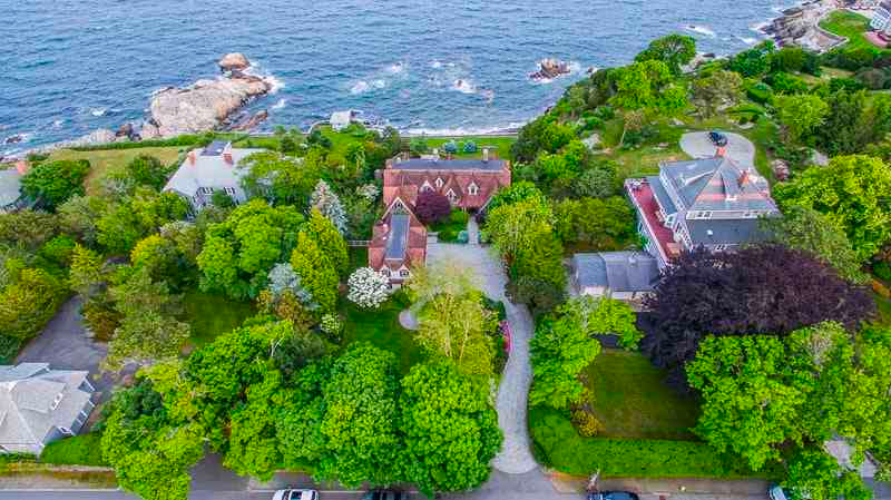 Aerial drone photography can show the property’s pristine location.