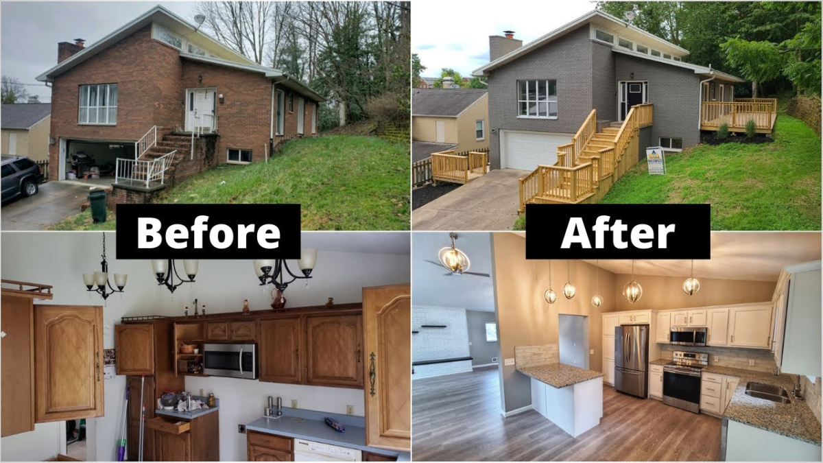 House flipping before and after