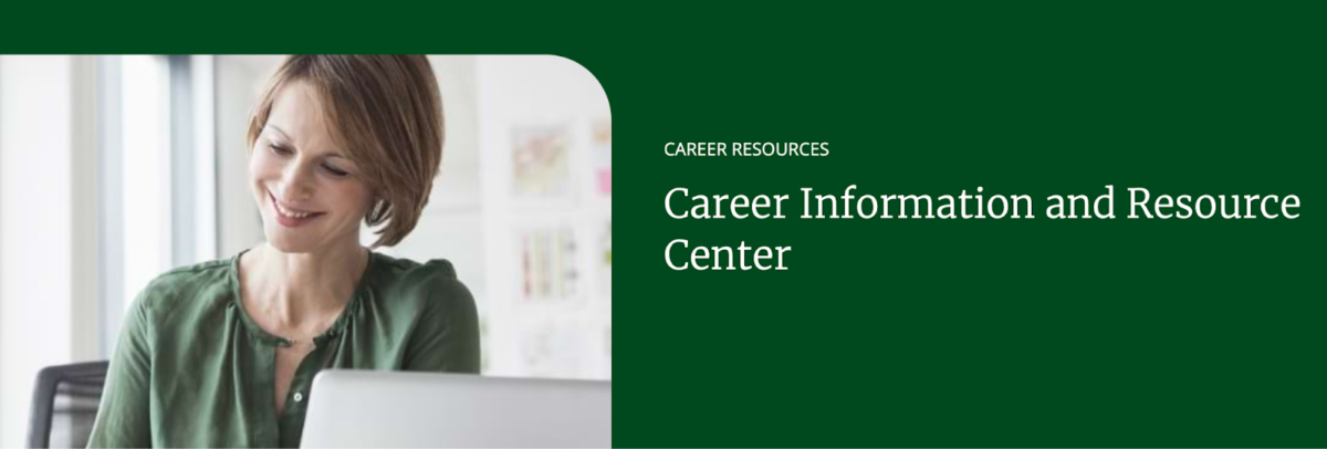 Career Information and Resource Center banner on Kaplan's website