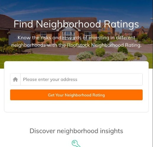 Discover neighborhood insights on Roofstock’s website