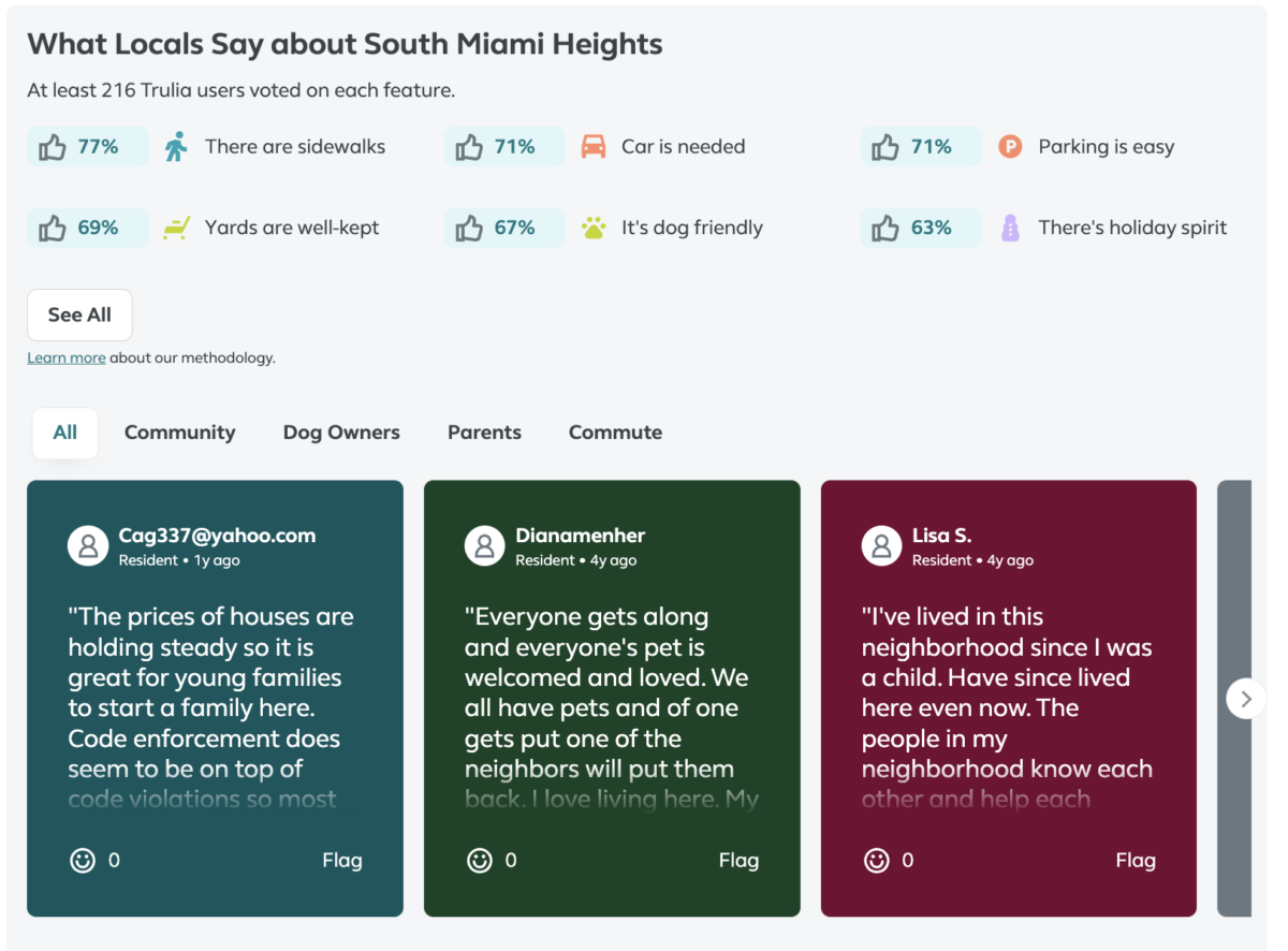 Local input on a Miami Trulia listing Local input on a Miami Trulia listing