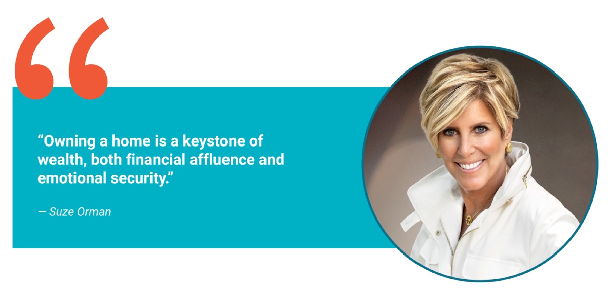 Suze Orman quote. Suze Orman quote.