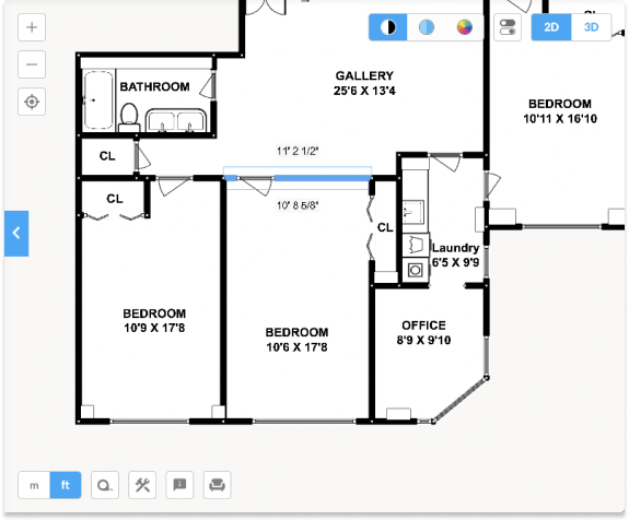 Floorplanner interface