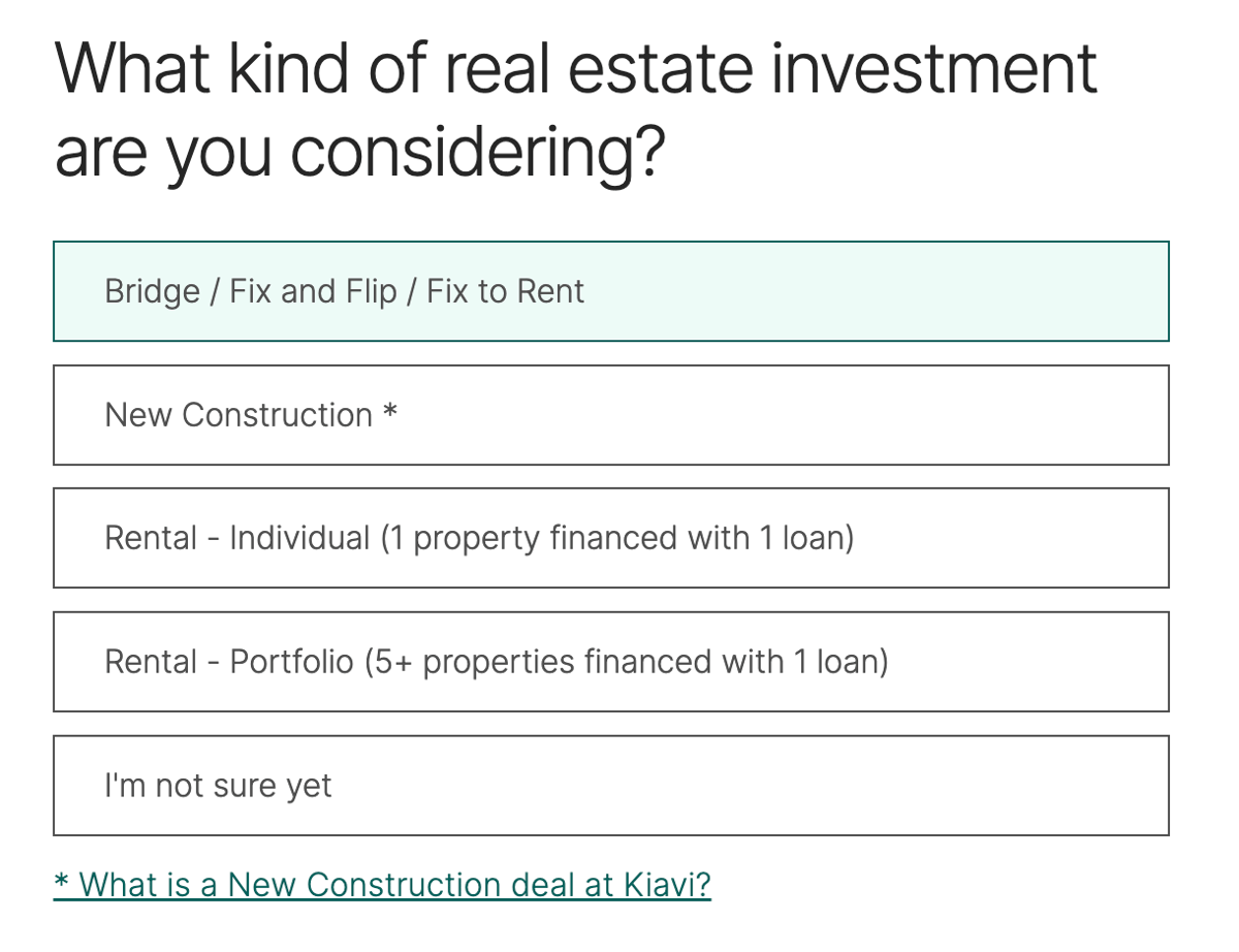 Kiavi application.