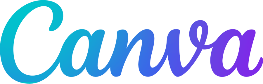 Canva logo.