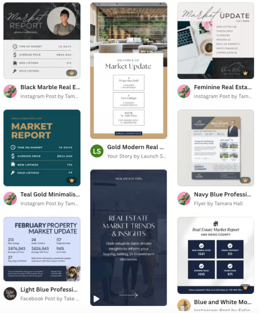 Real estate newsletter templates