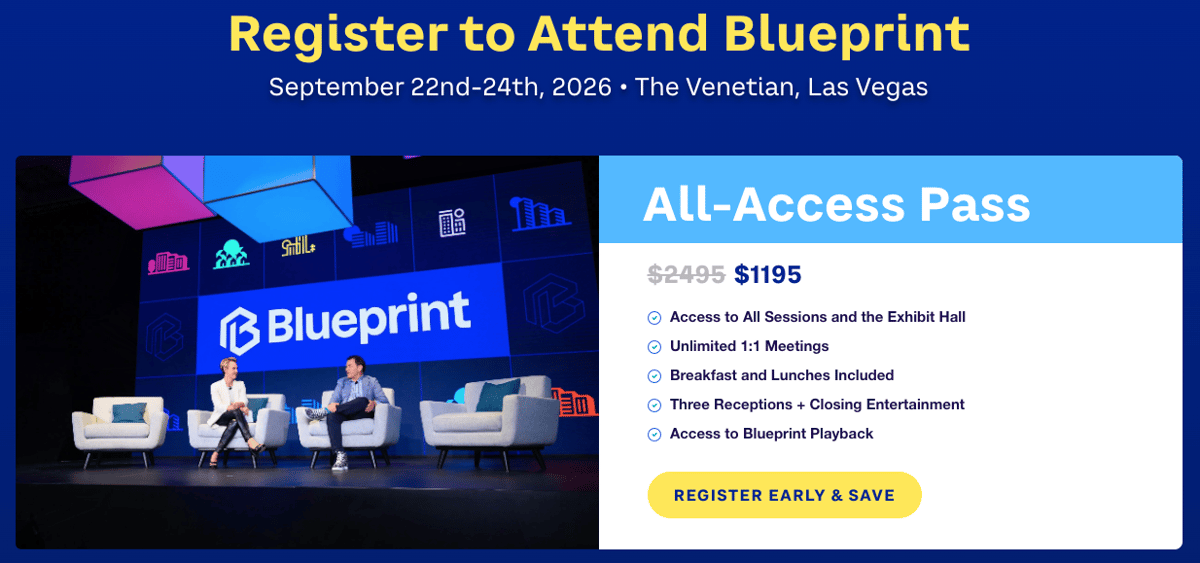 Blueprint's registration page