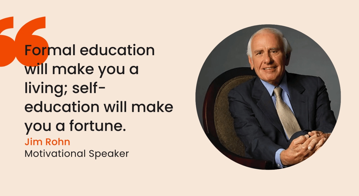 A quote from Jim Rohn