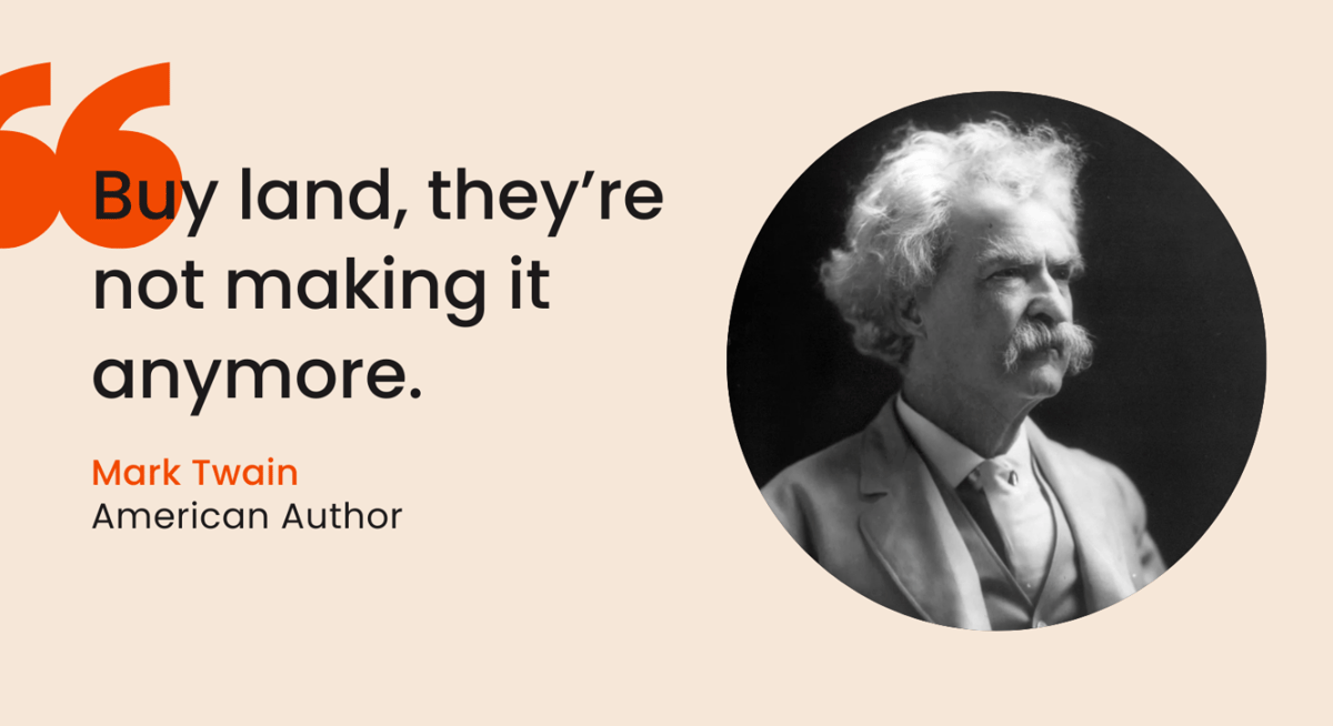 A quote from Mark Twain